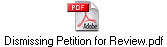 Dismissing Petition for Review.pdf