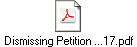 Dismissing Petition ...17.pdf
